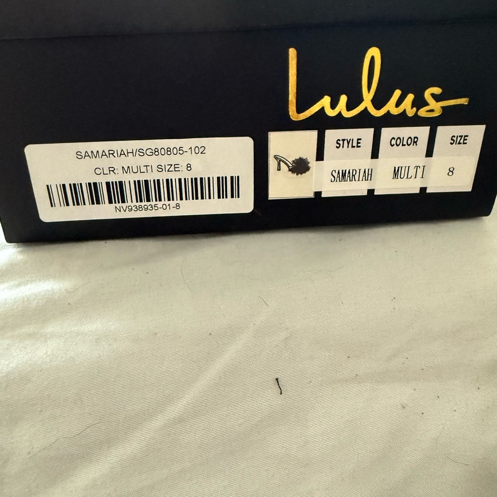 Lulu's Vibrant Samariah Heels